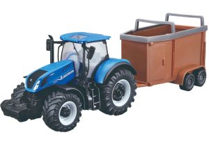 TRACTOR NEW HOLLAND T7.315 CON CARRO 1:50