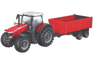 TRACTOR MASSEY FERGUSON 8740S CON COLOSO 1:50